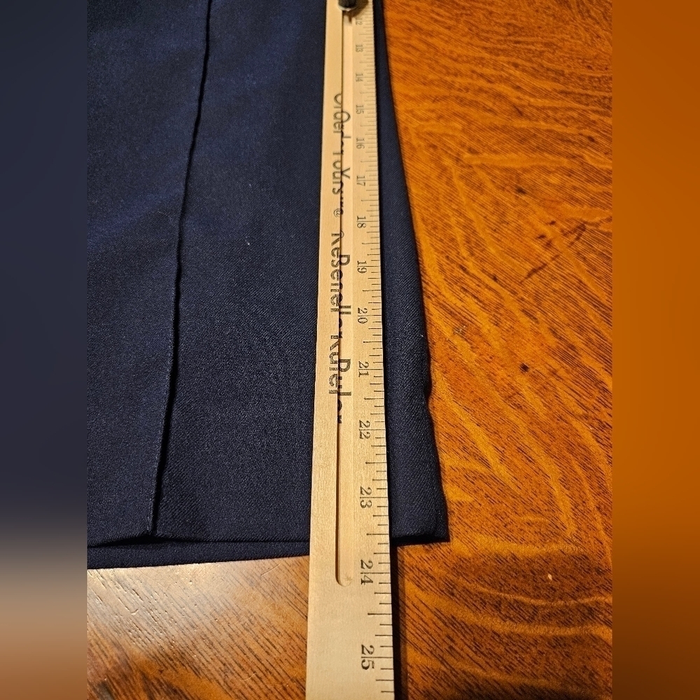 Banana Republic Navy Cropped Dress Pants Women's Size 2 - Picture 3 of 7